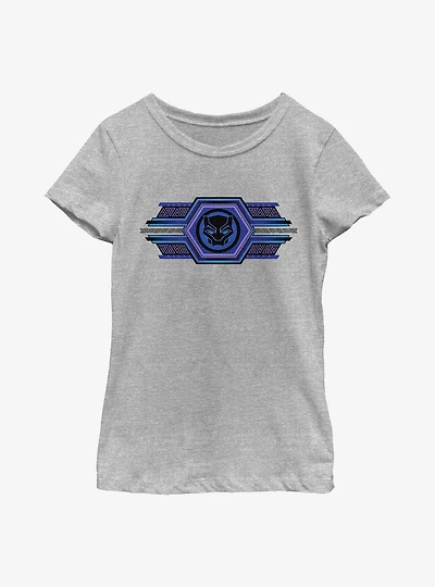 Marvel Black Panther: Wakanda Forever Sigil Hexes Youth Girls T-Shirt