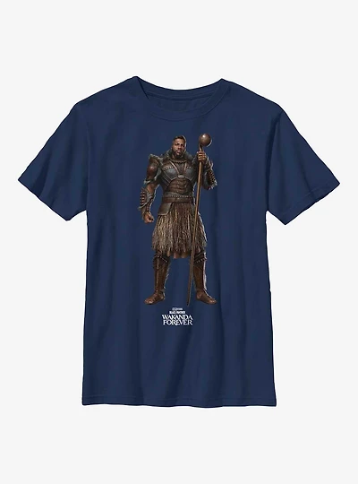 Marvel Black Panther: Wakanda Forever Mbaku Simple Youth T-Shirt