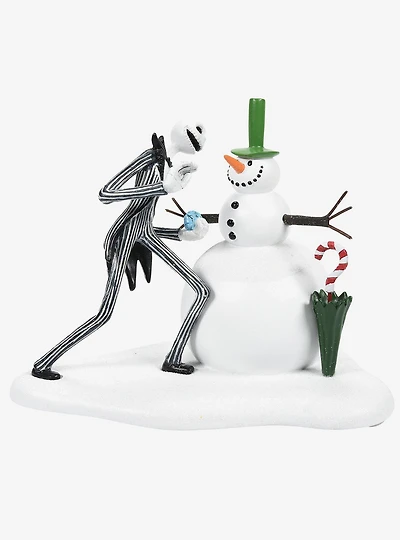 Disney The Nightmare Before Christmas Jack Sees First Snowman Figurine