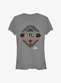 Marvel Black Panther: Wakanda Forever M'Baku Crest Girls T-Shirt