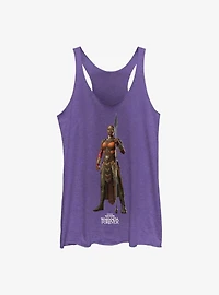 Marvel Black Panther: Wakanda Forever Okoye Action Pose Girls Tank