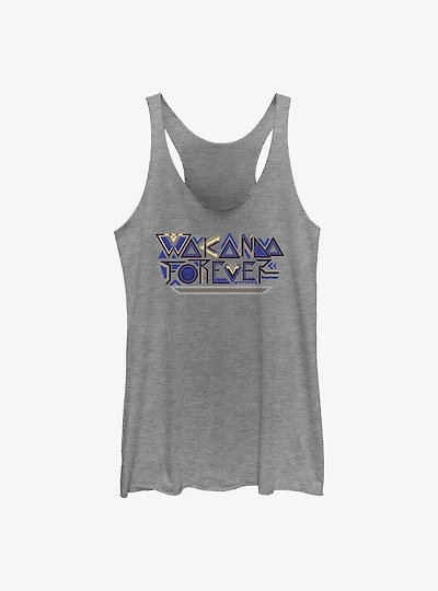 Marvel Black Panther: Wakanda Forever Geometric Logo Girls Tank