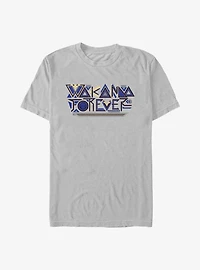 Marvel Black Panther: Wakanda Forever Geometric Logo T-Shirt