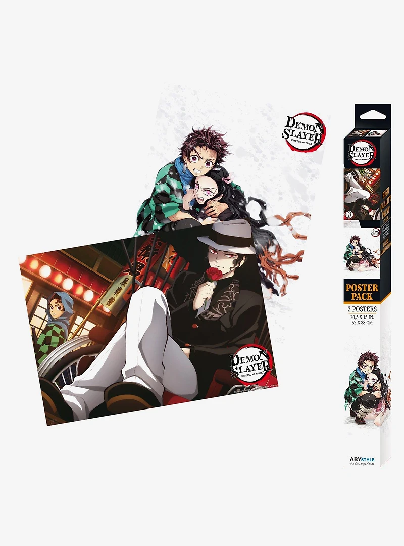 Demon Slayer: Kimetsu No Yaiba Boxed Poster Set