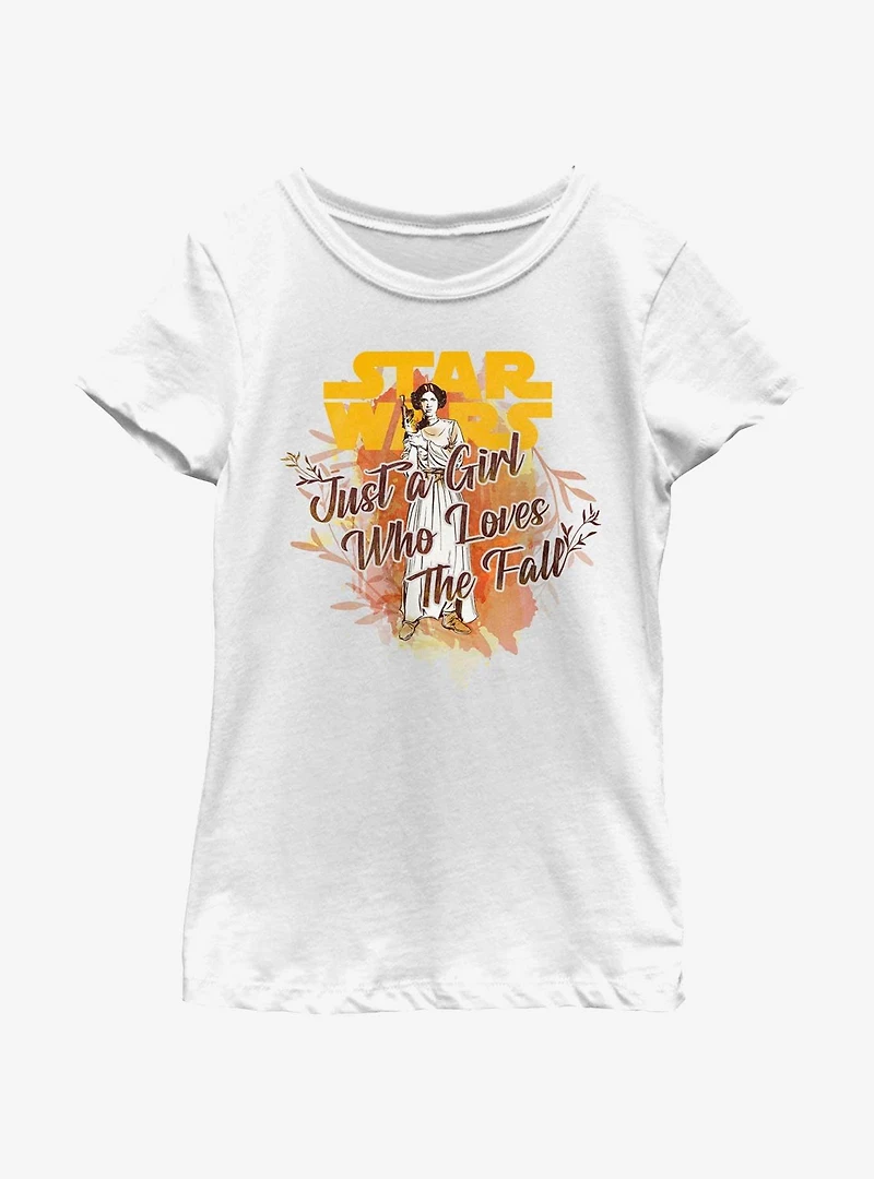Star Wars Fall Leia Youth Girls T-Shirt
