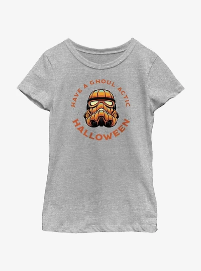 Star Wars Pumpkin Trooper Youth Girls T-Shirt
