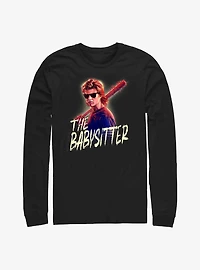 Stranger Things Steve The Babysitter Long-Sleeve T-Shirt
