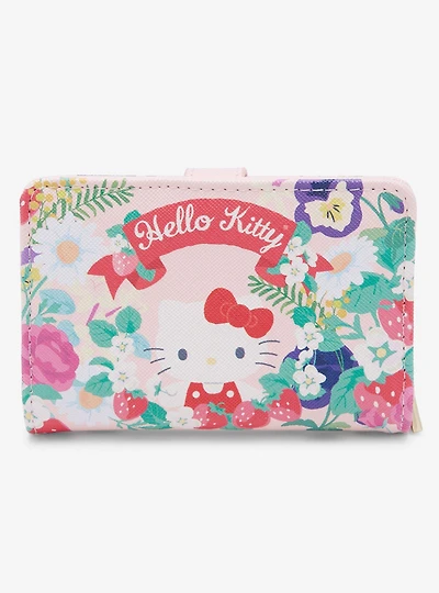 Sanrio Hello Kitty Floral Cardholder - BoxLunch Exclusive