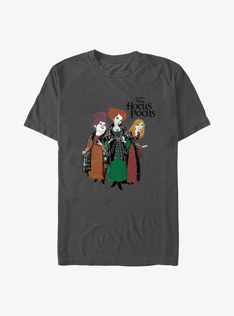 Disney Hocus Pocus Title Sanderson Sisters T-Shirt