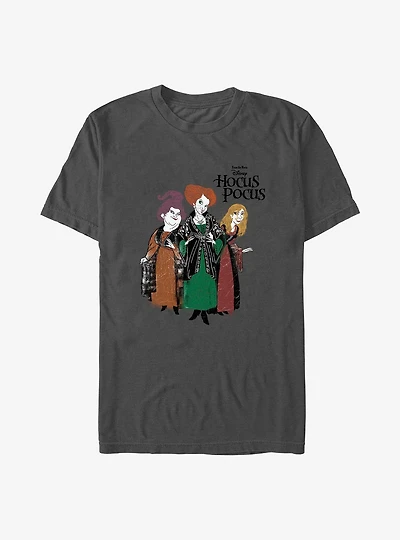 Disney Hocus Pocus Title Sanderson Sisters T-Shirt