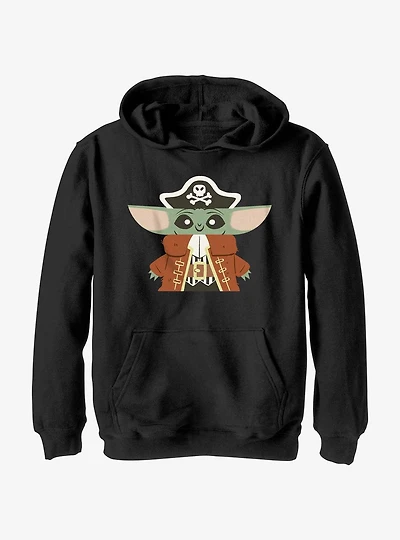 Star Wars The Mandalorian Pirate Child Youth Hoodie