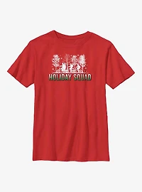 Stranger Things Holiday Squad Youth T-Shirt