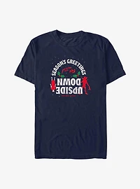 Stranger Things Season's Greetings From The Upside Down T-Shirt