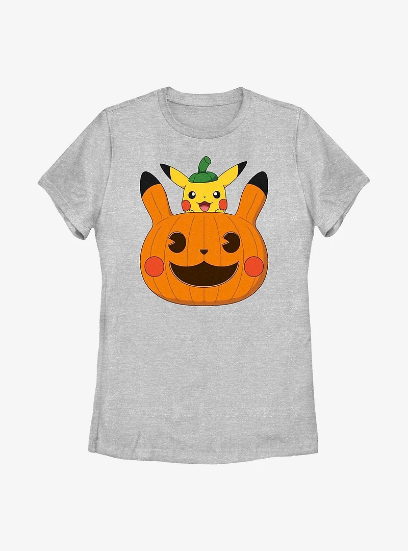 Pokémon Pumpkin Pikachu Womens T-Shirt