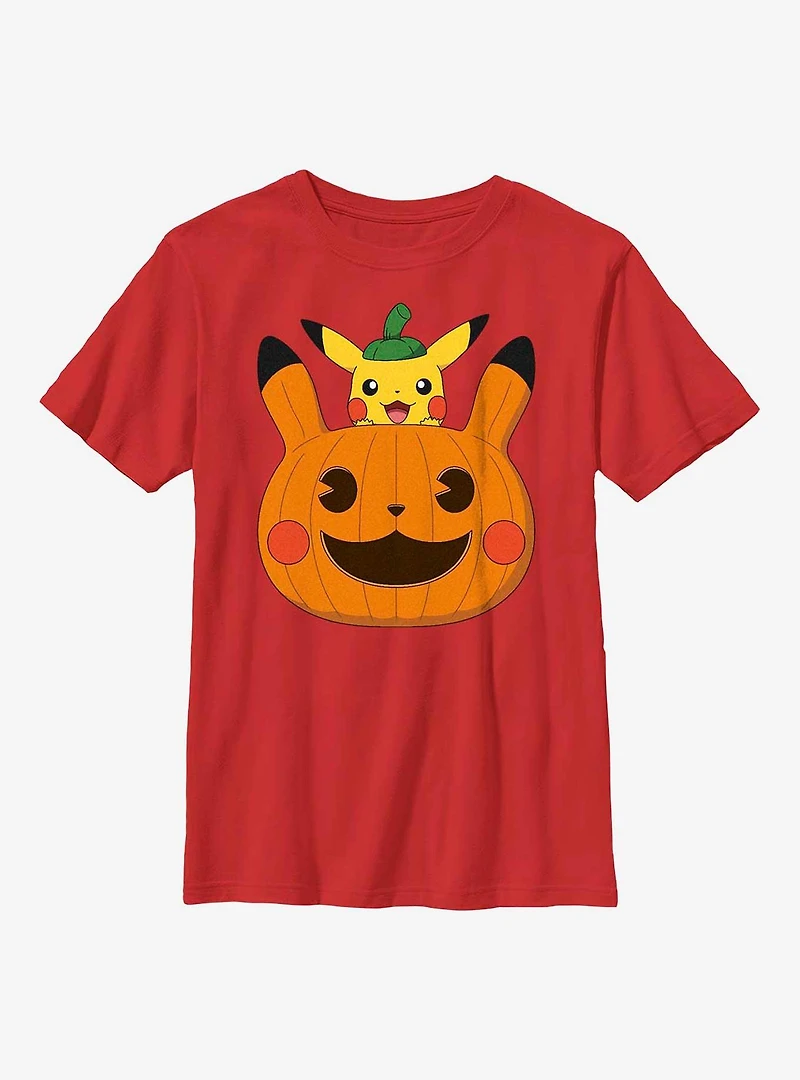 Pokémon Pumpkin Pikachu Youth T-Shirt