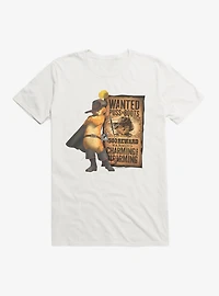 Puss Boots Wanted Poster T-Shirt