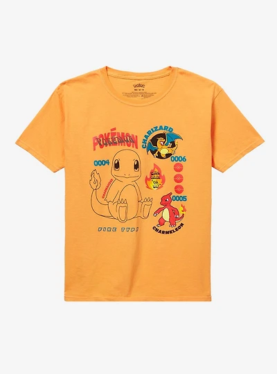 Pokémon Charmander Evolutions Youth T-Shirt - BoxLunch Exclusive