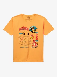 Pokémon Charmander Evolutions Youth T-Shirt - BoxLunch Exclusive