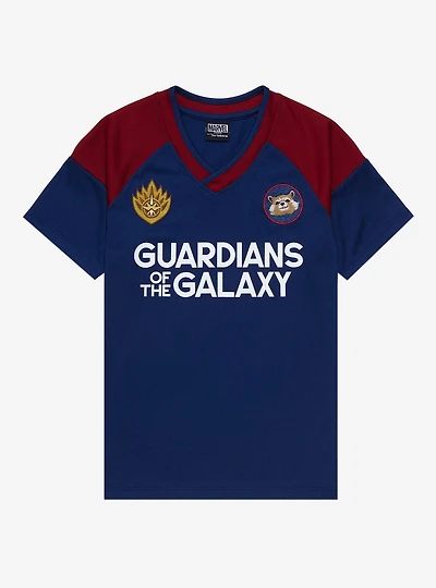 Our Universe Marvel Guardians of the Galaxy Rocket Youth Soccer Jersey - BoxLunch Exclusive