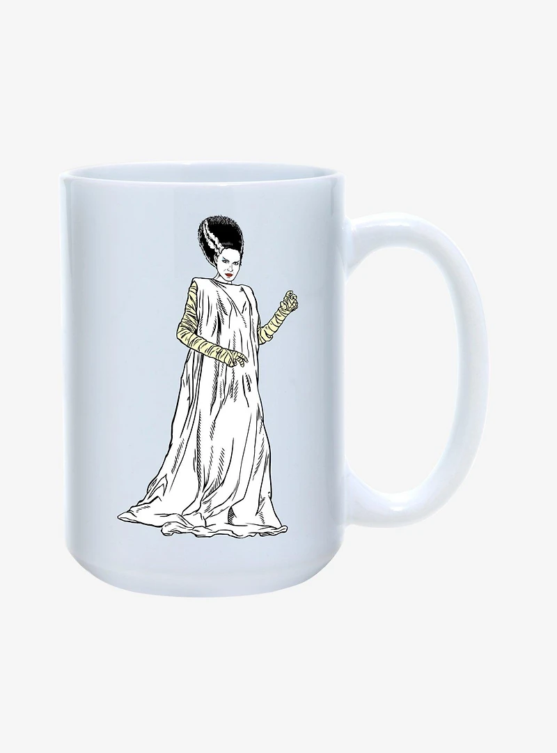 Universal Monsters The Bride of Frankenstein Portrait Mug 15oz