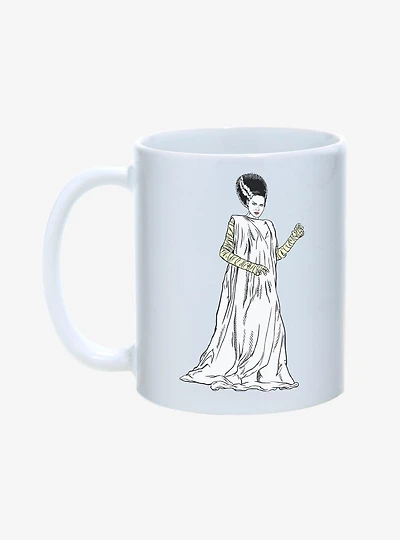 Universal Monsters The Bride of Frankenstein Portrait Mug 11oz