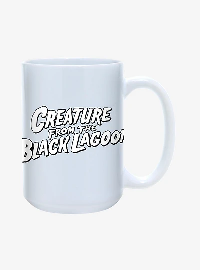 Universal Monsters Creature from the Black Lagoon Logo Mug 15oz