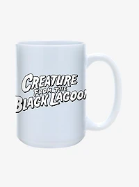Universal Monsters Creature from the Black Lagoon Logo Mug 15oz