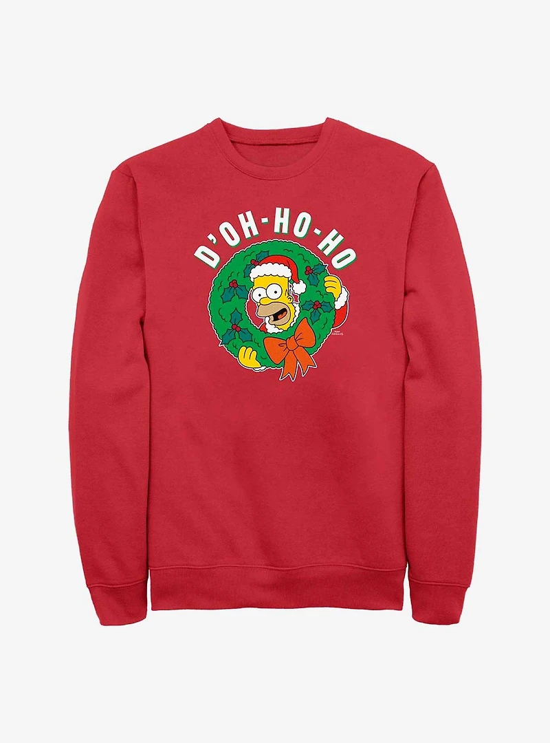 The Simpsons A Homer Christmas Sweatshirt