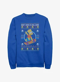The Simpsons Bart Ugly Christmas Sweatshirt