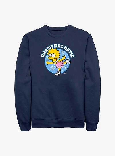The Simpsons Lisa Ice Princess Sweatshirt