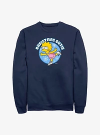 The Simpsons Lisa Ice Princess Sweatshirt