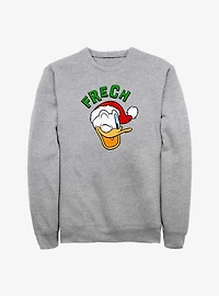 Disney Donald Duck Frech Naughty German Holiday Sweatshirt