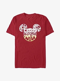 Disney Mickey Mouse Alegria Joy Spanish Ears T-Shirt