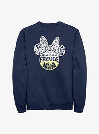 Disney Minnie Mouse Freude Joy German Ears Sweatshirt