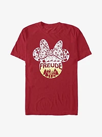 Disney Minnie Mouse Freude Joy German Ears T-Shirt