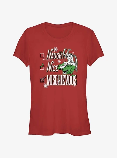 Marvel Loki Choose Mischievous Girls T-Shirt