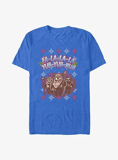 Star Wars Ewok Holiday Festivities T-Shirt