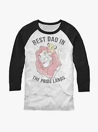 Disney The Lion King Pride Lands Dad Raglan T-Shirt
