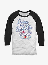 Disney Pocahontas Percy Living My Best Life Raglan T-Shirt