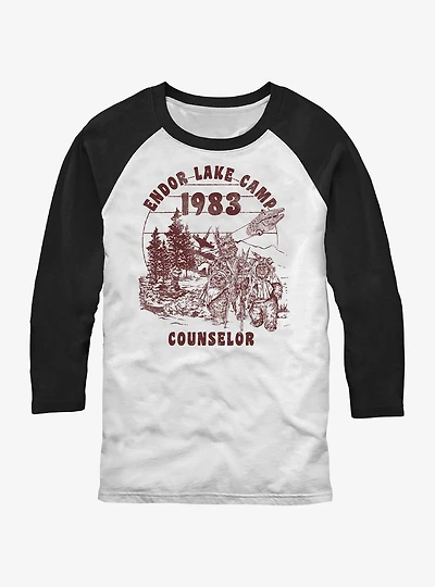 Star Wars Endor Camper Raglan T-Shirt