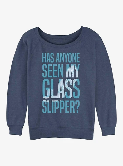 Disney Cinderella Missing Slipper Girls Slouchy Sweatshirt