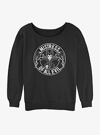 Disney Maleficent Mistress of Evil Girls Slouchy Sweatshirt