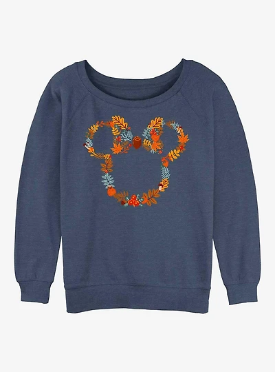 Disney Minnie Mouse Fall Ears Girls Slouchy Sweatshirt