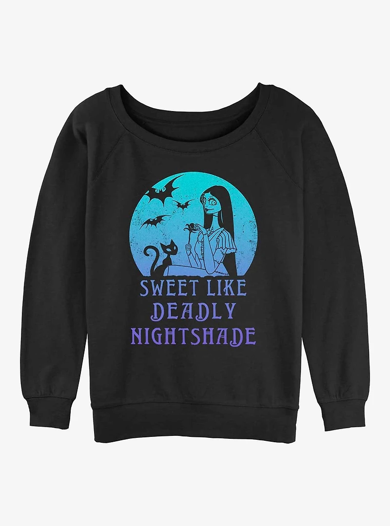 Disney The Nightmare Before Christmas Sweet Sally Girls Slouchy Sweatshirt
