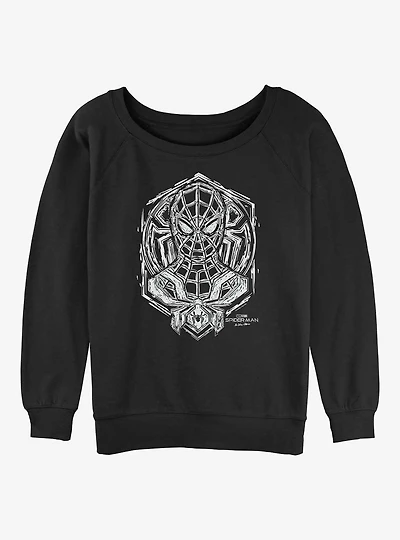 Marvel Spider-Man Spider Linos Girls Slouchy Sweatshirt