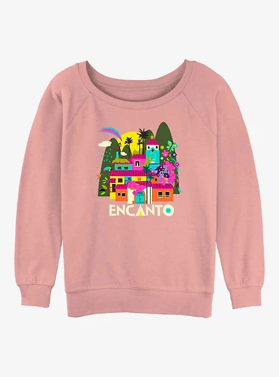 Disney Encanto Home Girls Slouchy Sweatshirt