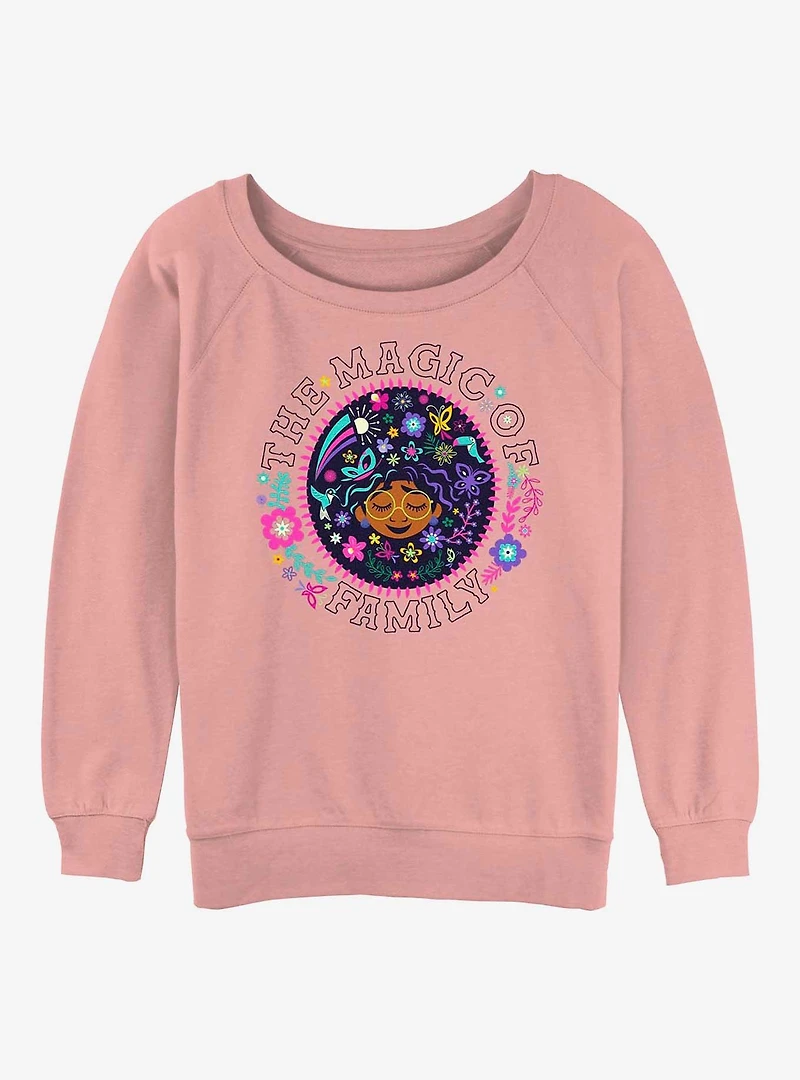 Disney Encanto Magic of Family Girls Slouchy Sweatshirt