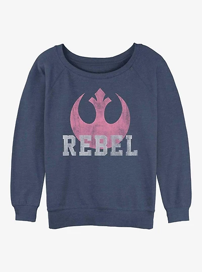 Star Wars: The Force Awakens Rebel Icon Girls Slouchy Sweatshirt