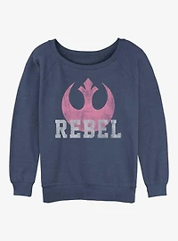 Star Wars: The Force Awakens Rebel Icon Girls Slouchy Sweatshirt