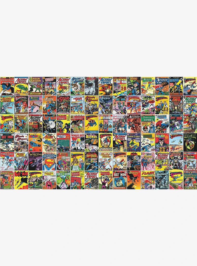 DC Comics Classic Covers Peel & Stick Mural
